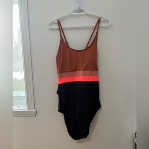 Colorblock One-Piece Swimsuit